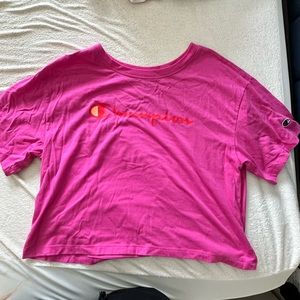 Champion crop tee